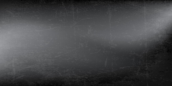 Grunge white color chalk texture on blackboard or chalkboard background with copy space
