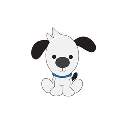 Obraz premium cute illustration puppy