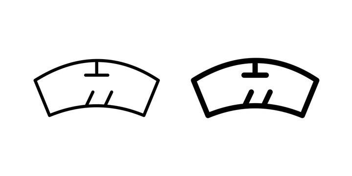 car windscreen icon flat illustrations group