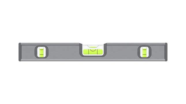 Close-up of Carpenter Spirit Level for Accurate Measurement