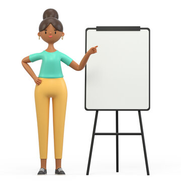 Presenting ideas, blank canvas, open for discussion