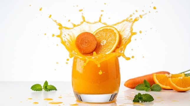Carrot Orange Blend Juice Splash