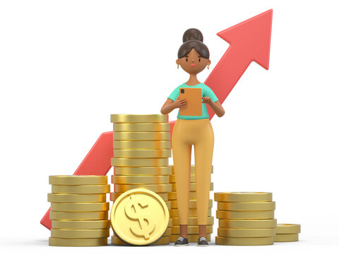 Financial growth, investment success, wealth accumulation