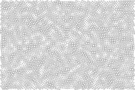 Abstract geometric pattern with intricate lines and dots