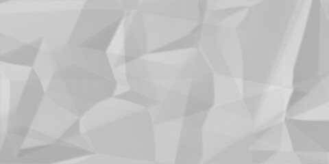 Fototapeta premium Abstract geometric background with polygonal pattern, low poly texture, light gray triangular shapes, modern design element for presentations or web banners