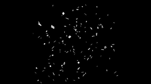a Shape Dissolve animation into simple shapes with Squares and Circles