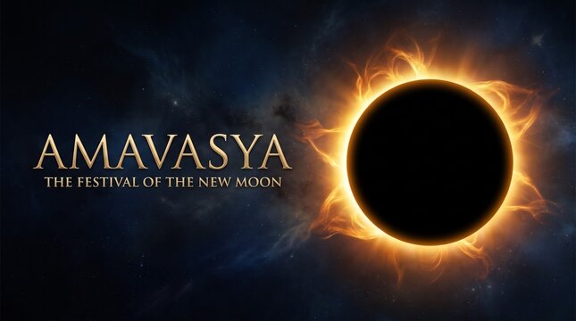 Golden Corona Eclipse Festival Banner