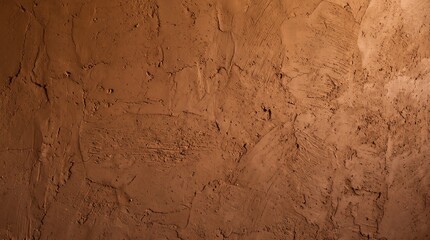 Fototapeta premium A detailed close up view of a textured brown cork board surface with natural patterns and variations
