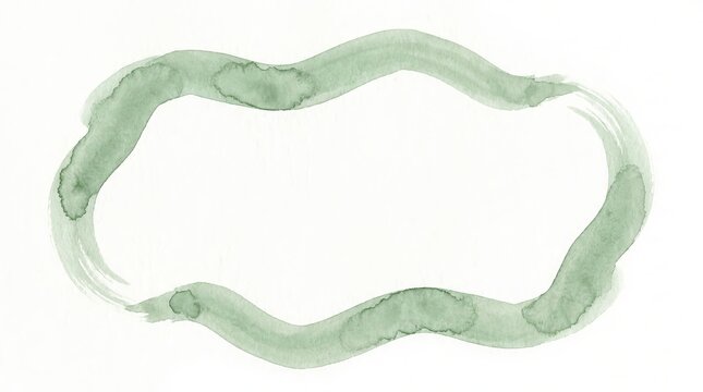 A beautiful delicate bracelet crafted from polished green jadeite stone displays subtle natural color and texture variations throughout its elegant form