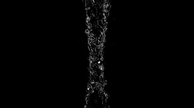 a Long Water Stream Clear or waterfall