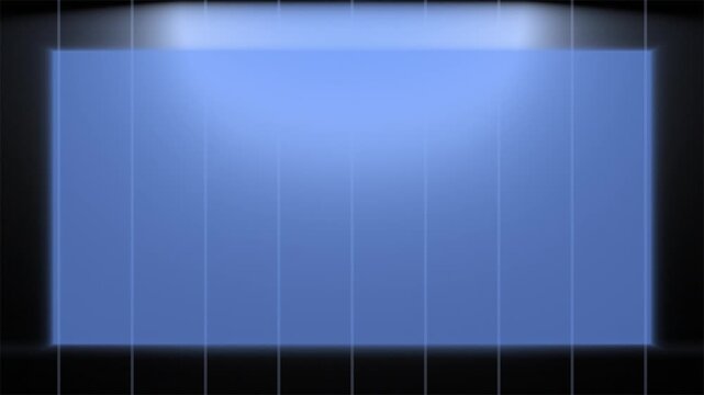 lue Content Display Board Animated Overlay with Spotlight and Grid