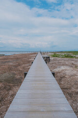 Fototapeta premium 野付半島、北海道の大自然を堪能できるスポット、北海道、日本