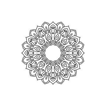 round lace pattern