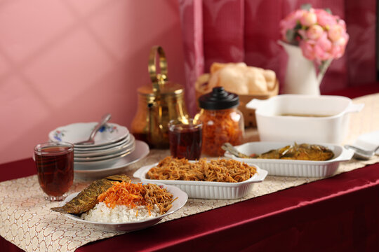 Nasi Kondangan Sunda or Sundanese Wedding Banquet
