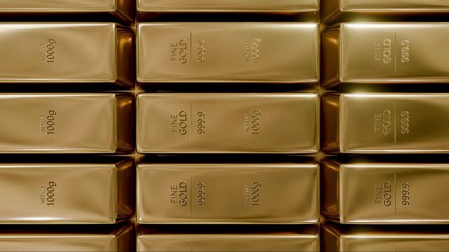 Pure Gold Bars 1000g Investment Wealth