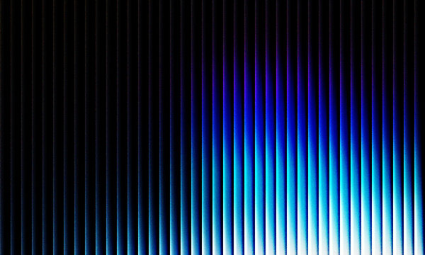 Vertical blue light beams crossing dark background creating abstract motion patterns with sharp transitions and gradient textures for modern digital technology wallpapers