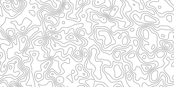 Abstract modern abstract contour terrain background, flowing isoline pattern with natural spacing, for editorial, poster and branding.
