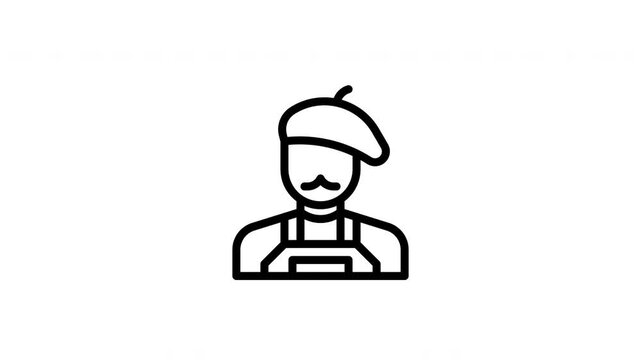 artist animated icon