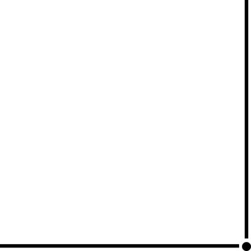 Minimal Black Corner Line Frame Border Element Decoration Design