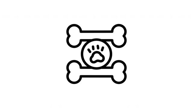 bone animated icon