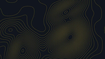 Namakan Lake Minnesota Topographic Elevation Map Vector Background © Auras