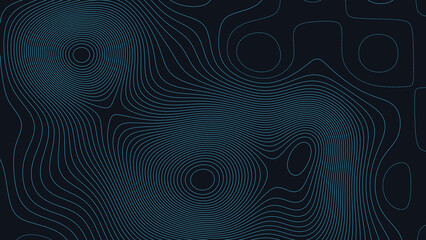 Oneida Lake New York Topographic Elevation Map Vector Background © Auras