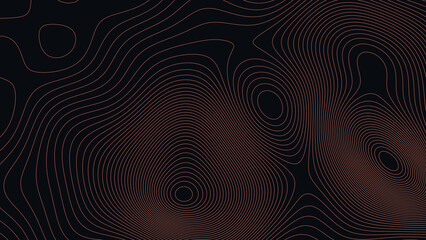 Barnegat Bay New Jersey Topographic Elevation Map Vector Background © Auras