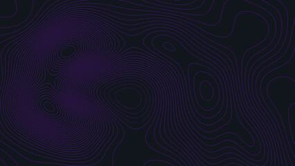 Barataria Bay Louisiana Topographic Elevation Map Vector Background © Auras