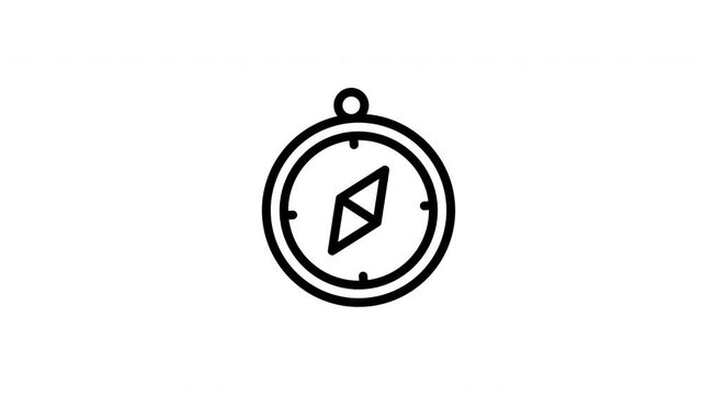 compass animated icon