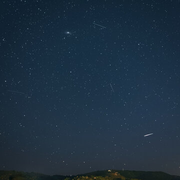 Andromeda and Pleiades