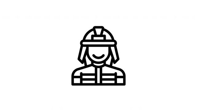 firefighter animated icon