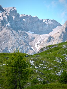 high mountain landscape