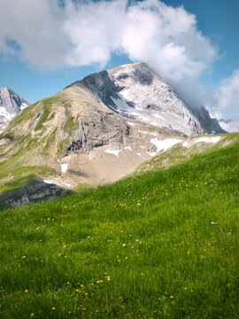 high mountain landscape