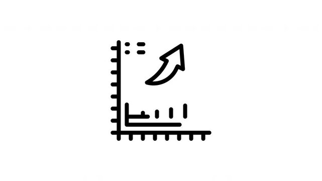 graph animated icon