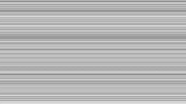 Monochrome sequence of a digital display switching states featuring horizontal scanlines and varying levels of electronic static noise. 4k