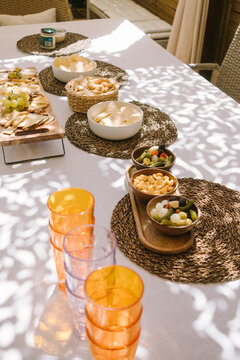 Outdoor Table Setting