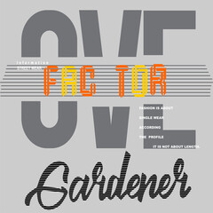 Minimalist streetwear typography t-shirt design vector graphic © muhammad