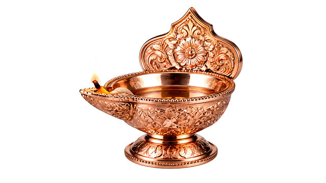 Golden decorative pineapple centerpiece bowl with intricate floral engravings for luxury decor