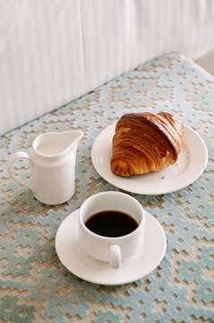 coffee and croisant