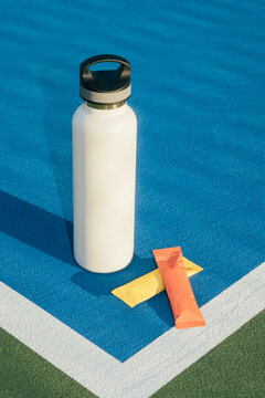 Reusable water bottle electrolyte packets 
