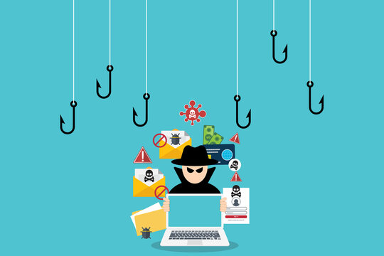 Data Breach and Information Theft Concept with Cybercriminal Hacker