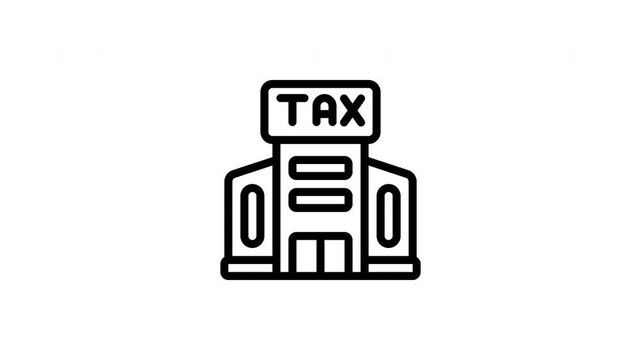 tax office animated icon