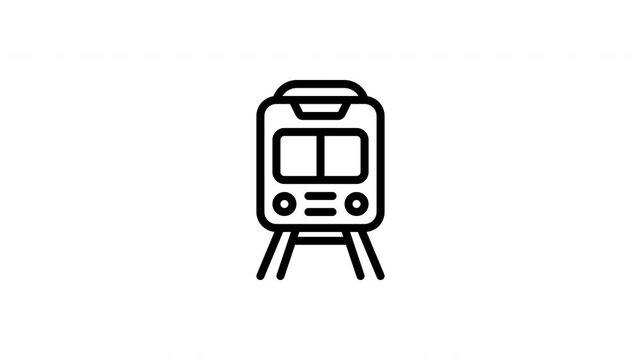 train animated icon