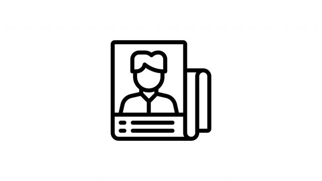 wanted poster animated icon