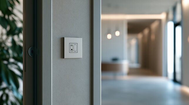 Modern light switch panel