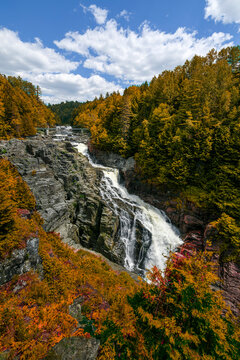 Sainte-Anne Canyon, Quebec, Canada