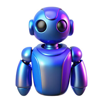 3D render advanced robotic machine graphic