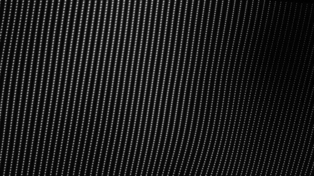 Abstract pattern of white diagonal light dots on black background a minimalist consisting of parallel lines small on a solid