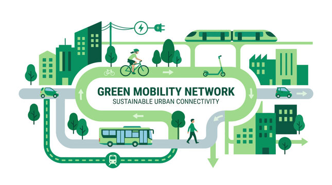 Green Mobility Network: Sustainable Urban Connectivity - City Transport
