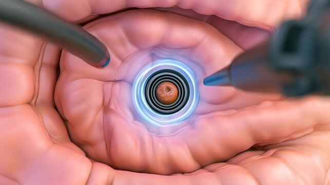 Endoscopy Medical Procedure, Gastrointestinal Endoscope Examination, Colonoscopy And Gastroscopy, Endoscopic Camera, Digestive Tract Diagnosis, Minimally Invasive Technology, Hospital Screening